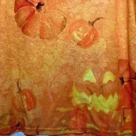 Halloween lightweight tee 3/4 sleeves 18W/20W 2X worn once item# Z - Picture 2 of 7